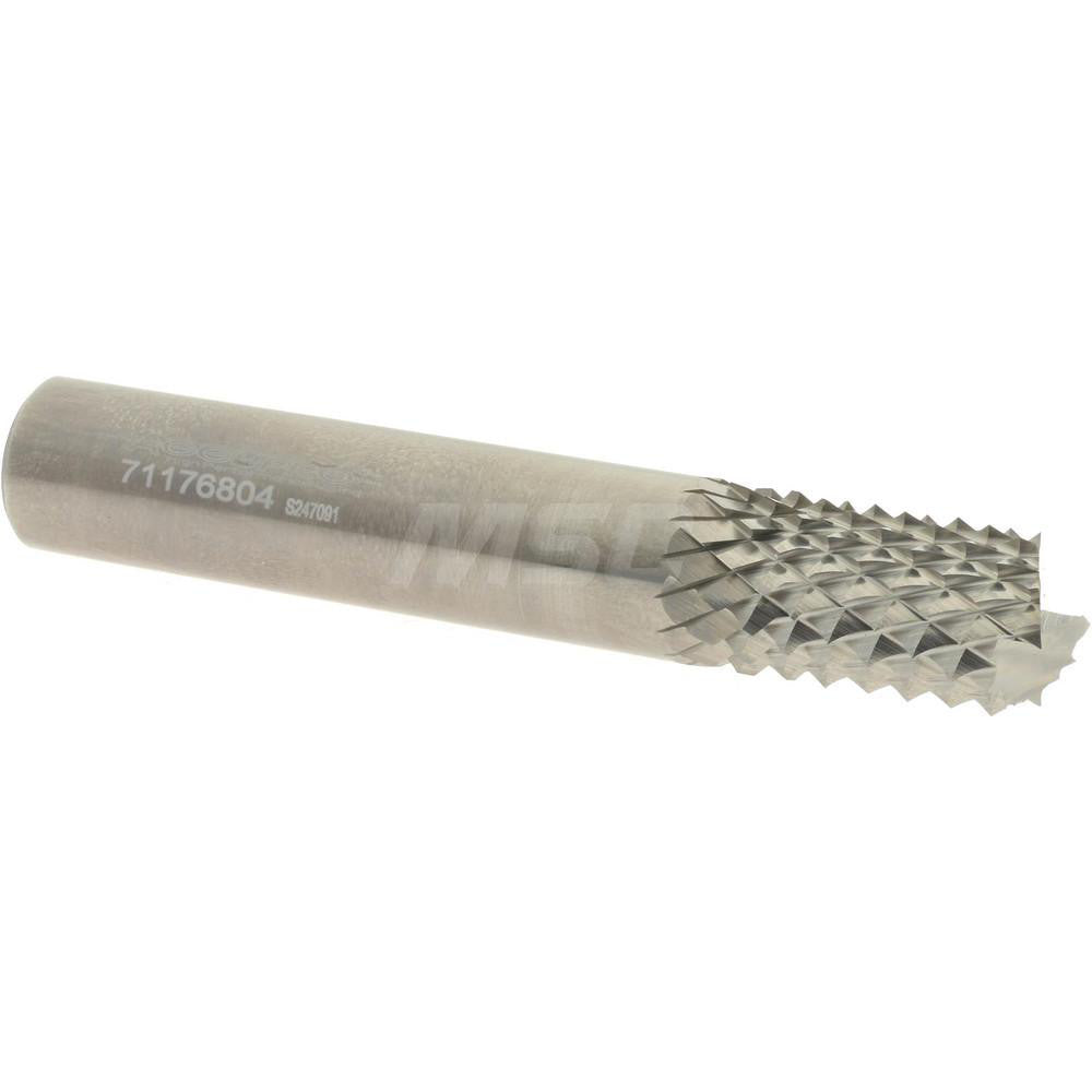 Accupro 71176804 Diamond Pattern Router Bit 0.5" Dia, 1" LOC, 1/2" Shank Dia, Fishtail Point