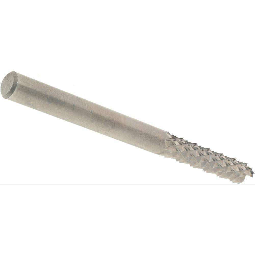 Accupro 71176879 Diamond Pattern Router Bit 0.25" Dia, 1" LOC, 1/4" Shank Dia, Fishtail Point