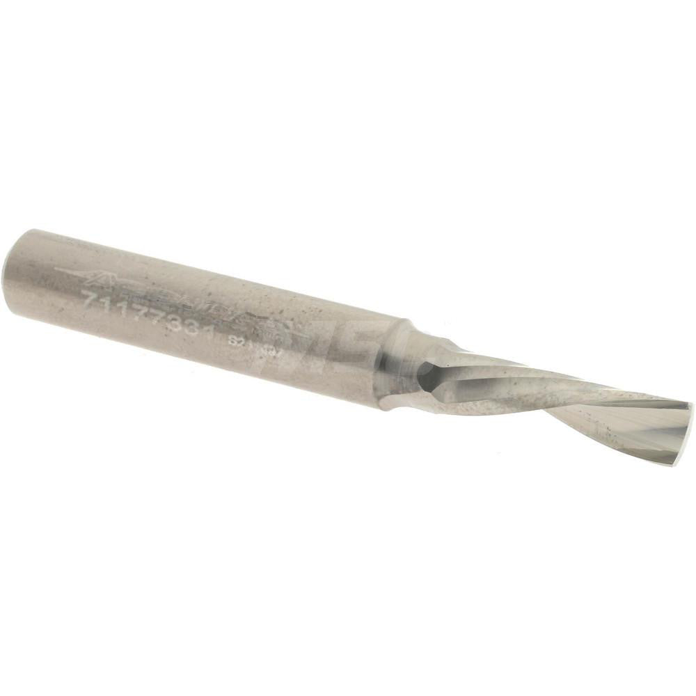 Accupro 71177331 Spiral Router Bit 0.1875" Dia, 0.625" LOC, 1/4" Shank Dia, Downcut