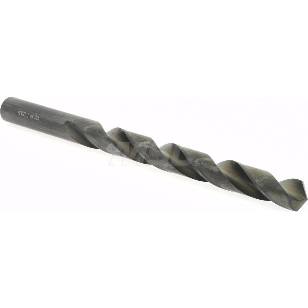 Hertel 71206163 Jobber Length Drill Bit Letter Y, 118 °, High Speed Steel