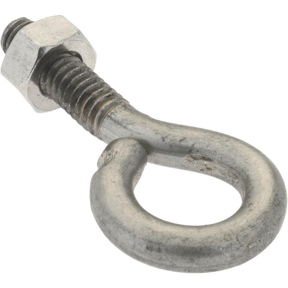 Gibraltar GIB07290 1/4-20, Stainless Steel Wire Turned Open Eye Bolt