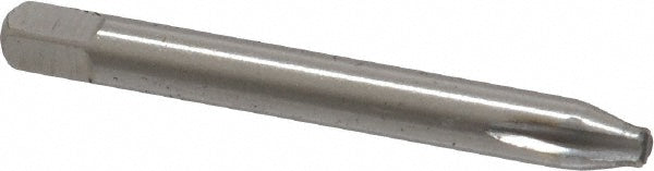 Cleveland C54073 M2x0.40 Taper RH 6H D3 Bright High Speed Steel 3-Flute Straight Flute Hand Tap