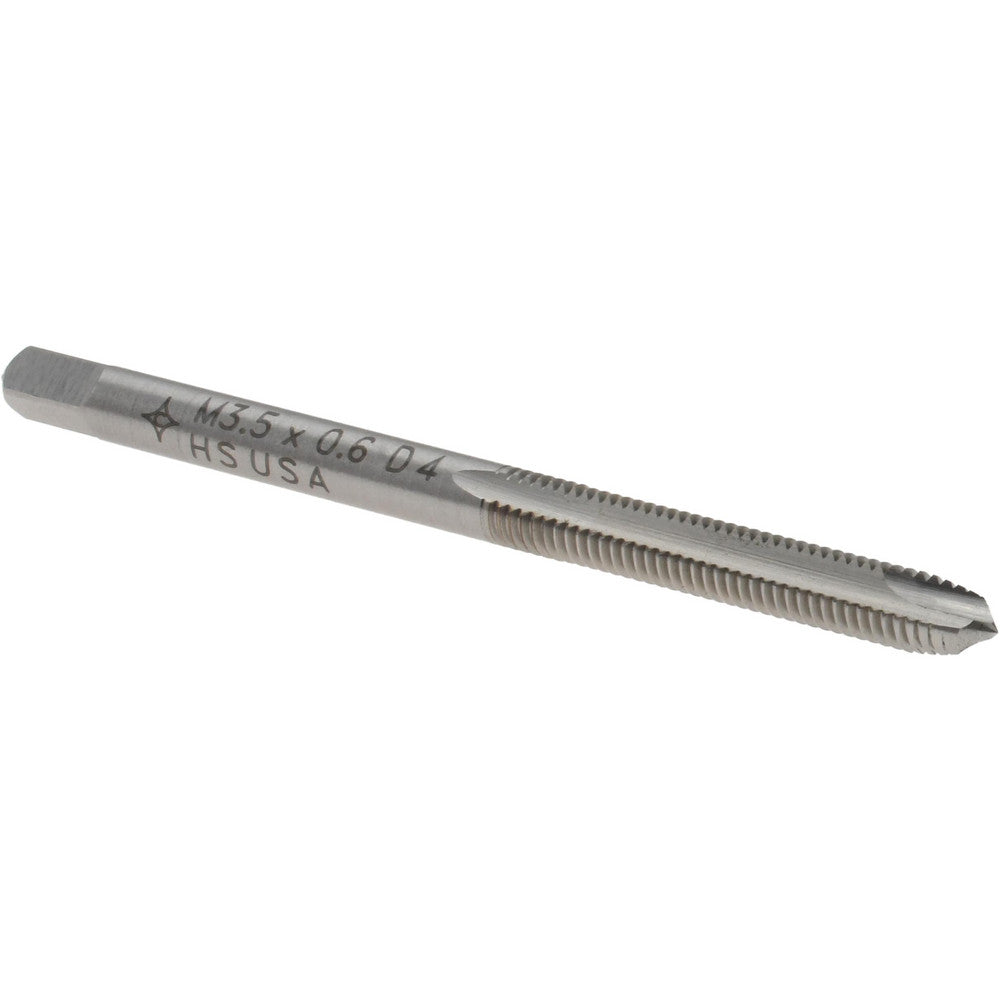 Cleveland C57067 Spiral Point Tap M3.5 x 0.6, Metric Coarse, 2 Flutes, Plug, 6H, High Speed Steel, Bright Finish