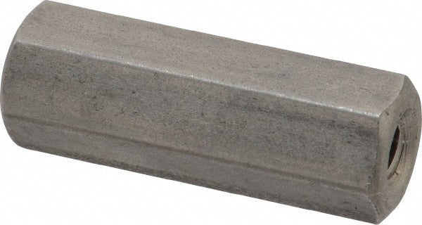 COUPLING NUT SUPPLY 204594 M6x1.00 Metric Coarse, 1-1/2" OAL Stainless Steel Standard Coupling Nut