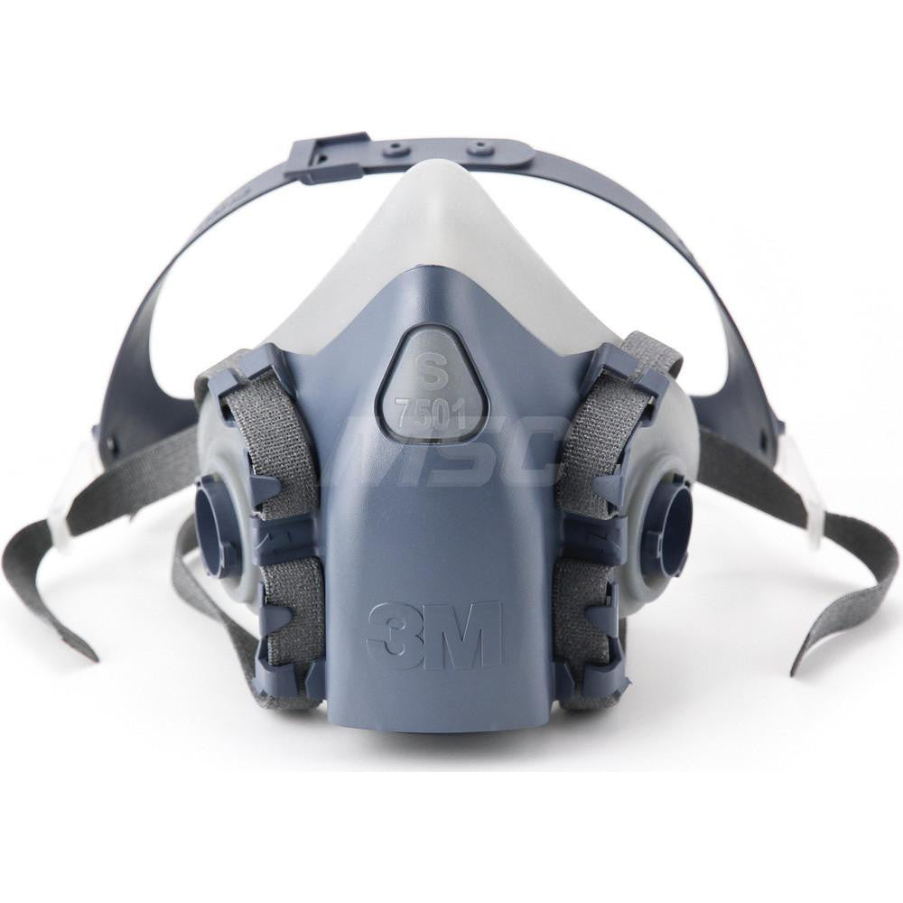 3M 7100134948 Half Facepiece Respirator Silicone, Bayonet, Small