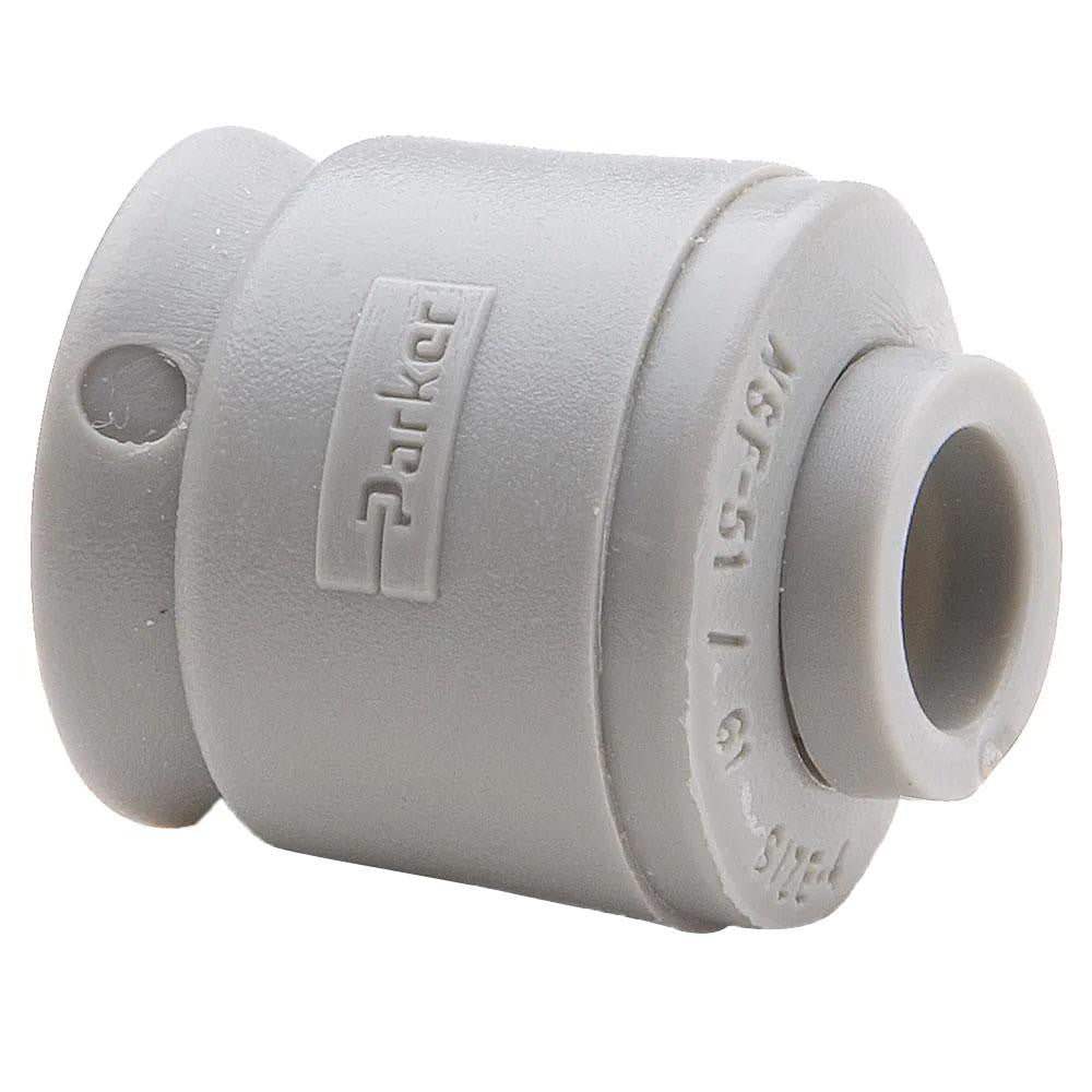 Parker A4CAP-MG Push-To-Connect Tube Fitting Tube Cap, 1/4" OD