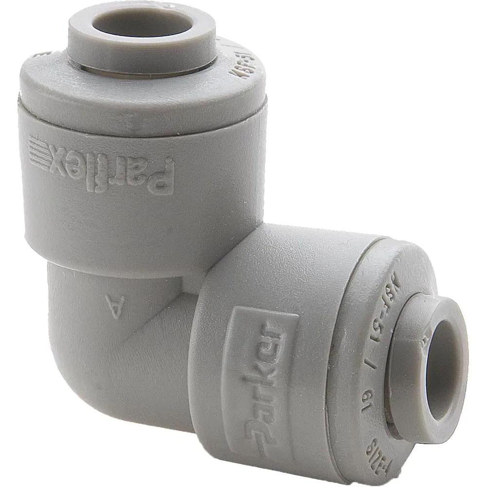 Parker A6EU6-MG Push-To-Connect Tube to Tube Tube Fitting Union, 3/8" OD