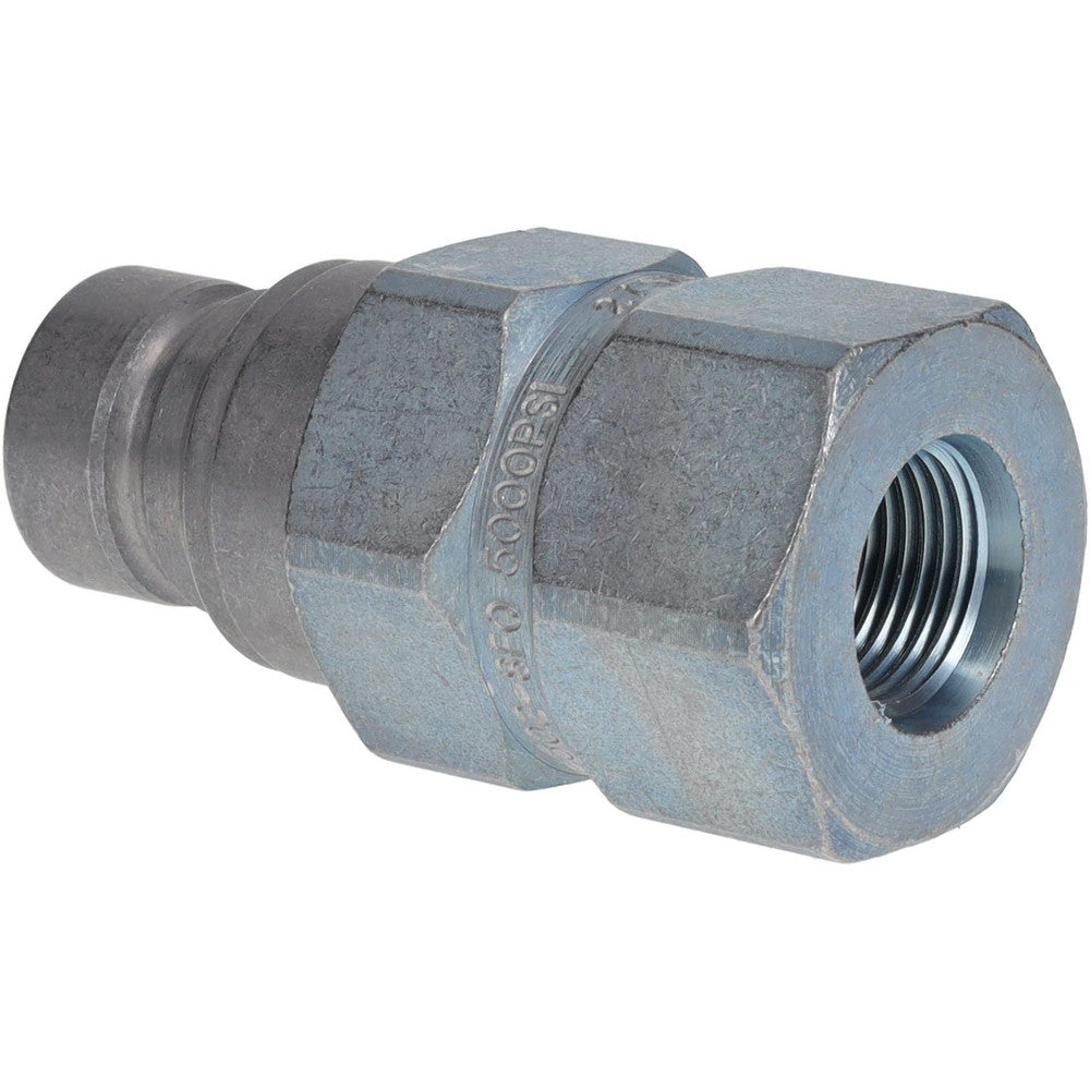 Parker FEM-502-8FO Hydraulic Hose Female Straight Thread Nipple 1/2", 3/4-16, 5,000 psi