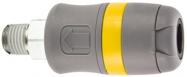 Parker PBH-251-4MP Pneumatic Hose Coupling 1/4" Thread, 1/4" Body Dia, Industrial Interchange