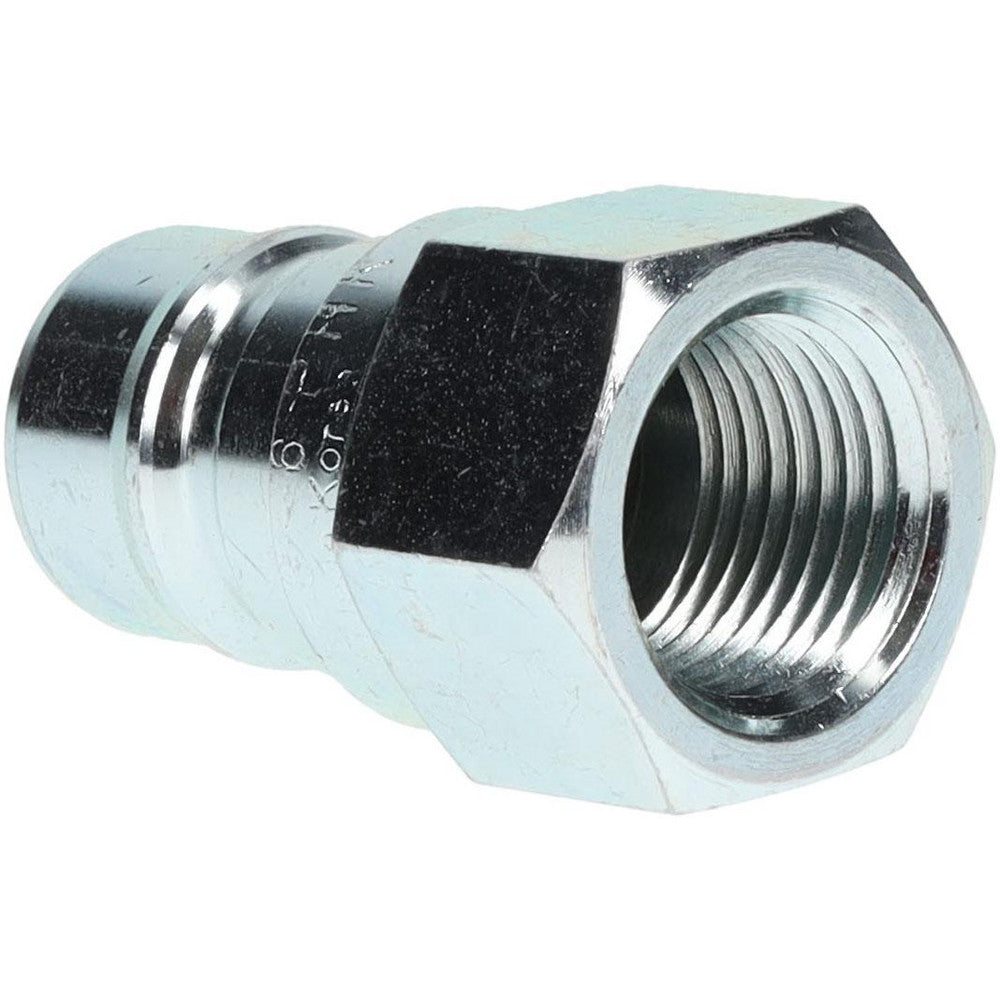 Parker 6602-6-6 Hydraulic Hose Female Pipe Rigid Fitting Hose Size 3/8", 3/8" Thread, 4,000 psi