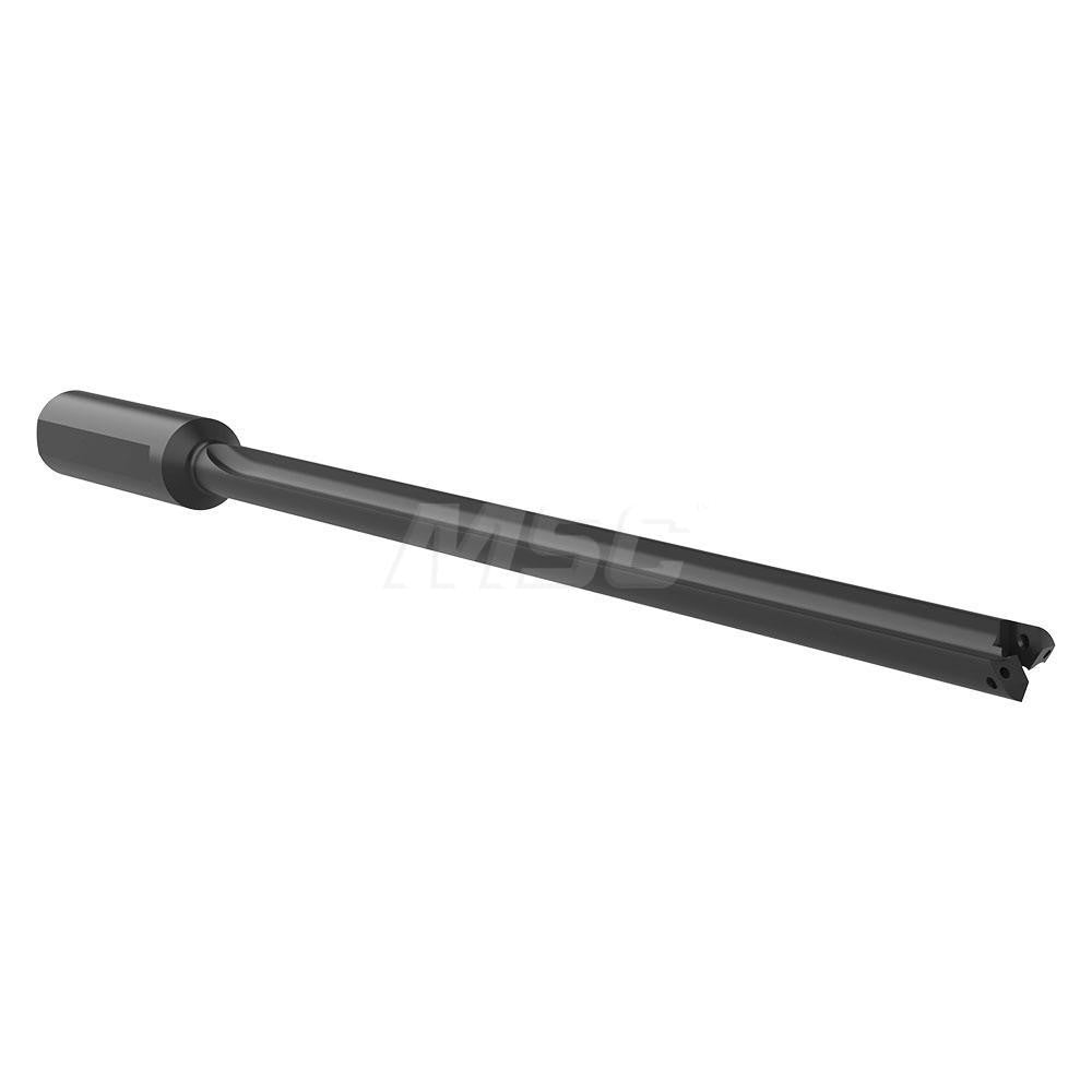 Allied Machine and Engineering 270Z0S-075L Indexable Spade Drill 7/16 to 1/2" Dia, 8-3/4" Max Depth, Straight Flute
