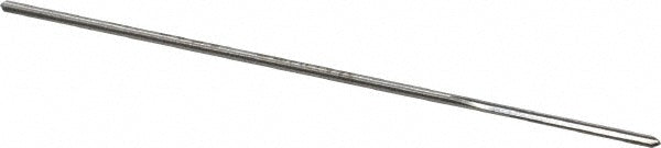 Hertel Reamers 433-0.0525 Chucking Reamer 0.0525" Dia, 2-1/2" OAL, 1/2" Flute Length, Straight Flute, Straight-Cylindrical Shank, HSS