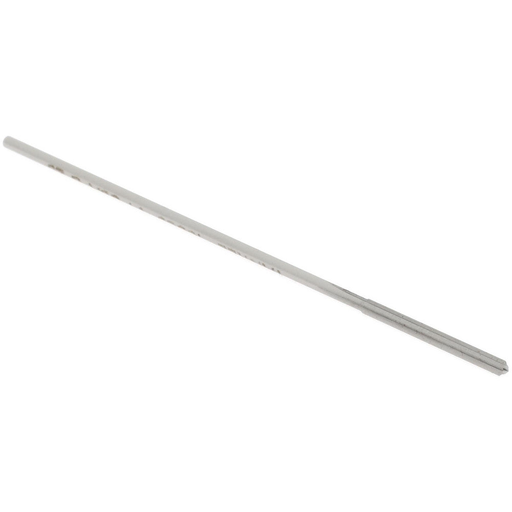 Hertel Reamers 433-0.0660 Chucking Reamer 0.0660" Dia, 2-1/2" OAL, 1/2" Flute Length, Straight Flute, Straight-Cylindrical Shank, HSS