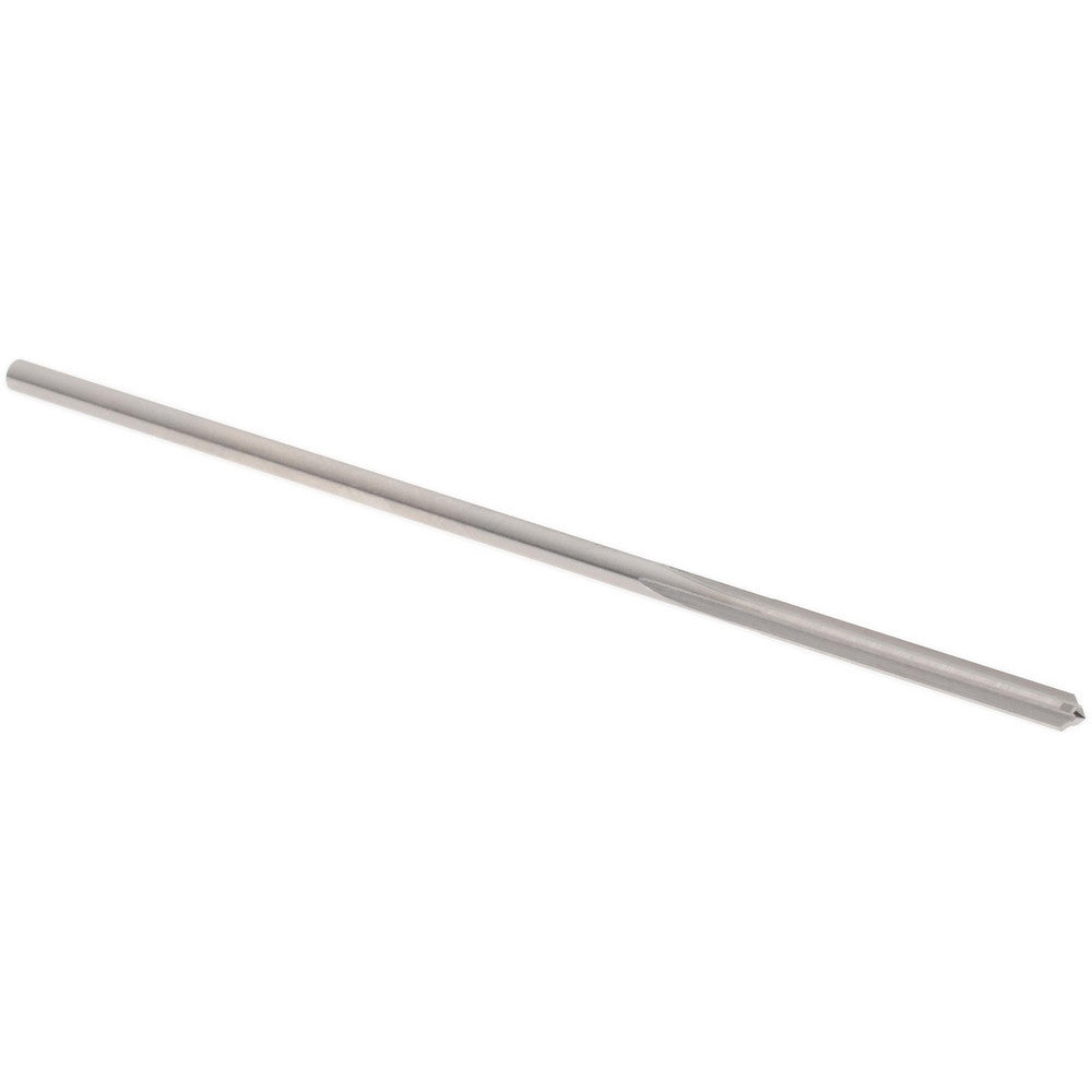 Hertel Reamers 433-0.0830 Chucking Reamer 0.0830" Dia, 3" OAL, 3/4" Flute Length, Straight Flute, Straight-Cylindrical Shank, HSS