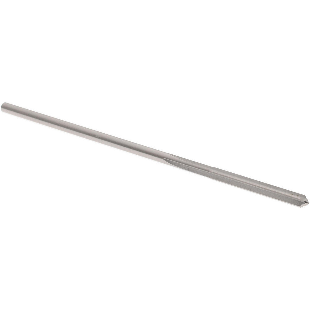 Hertel Reamers 433-0.0925 Chucking Reamer 0.0925" Dia, 3" OAL, 3/4" Flute Length, Straight Flute, Straight-Cylindrical Shank, HSS