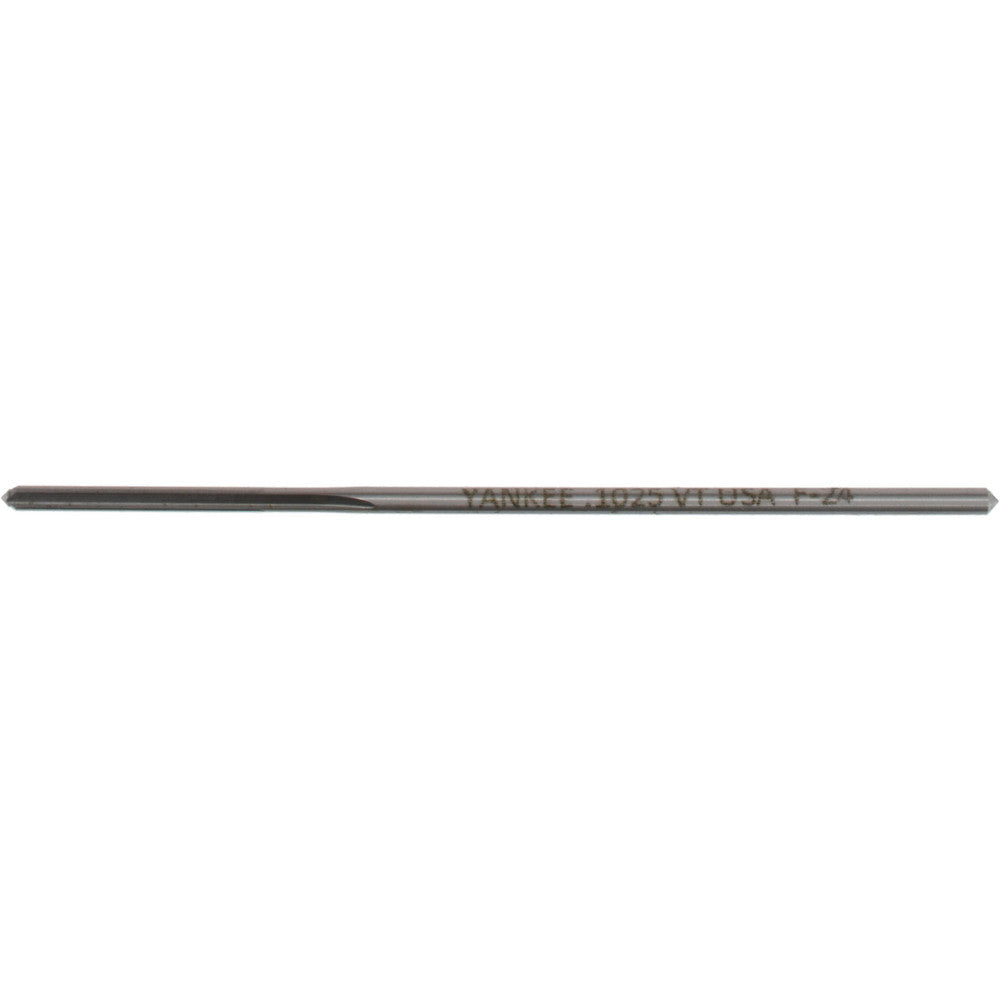 Hertel Reamers 433-0.1025 Chucking Reamer 0.1025" Dia, 3-1/2" OAL, 7/8" Flute Length, Straight Flute, Straight-Cylindrical Shank, HSS