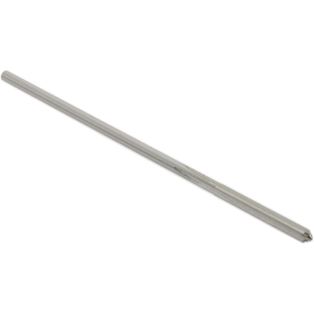 Hertel Reamers 433-0.1105 Chucking Reamer 0.1105" Dia, 3-1/2" OAL, 7/8" Flute Length, Straight Flute, Straight-Cylindrical Shank, HSS