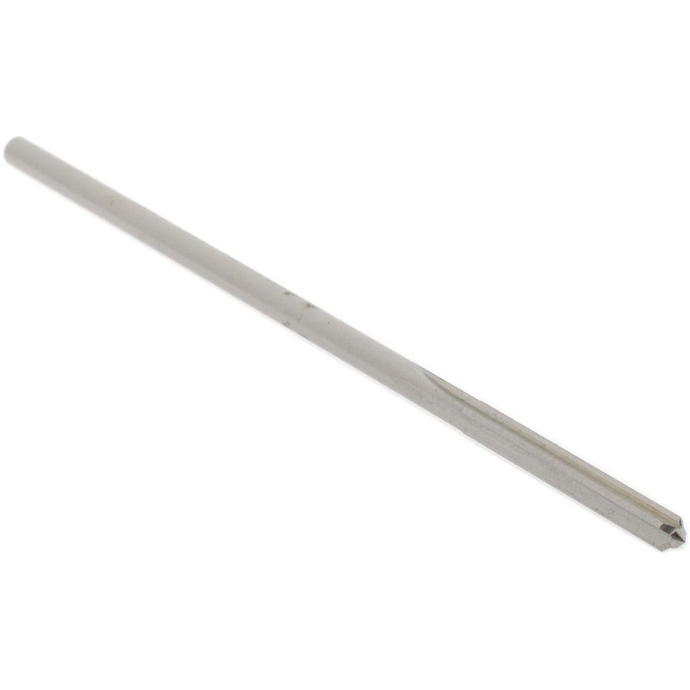 Hertel Reamers 433-0.1325 Chucking Reamer 0.1325" Dia, 3-1/2" OAL, 7/8" Flute Length, Straight Flute, Straight-Cylindrical Shank, HSS