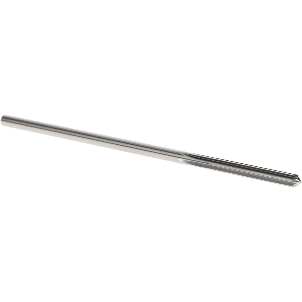 Hertel Reamers 433-0.1615 Chucking Reamer 0.1615" Dia, 4-1/2" OAL, 1-1/8" Flute Length, Straight Flute, Straight-Cylindrical Shank, HSS