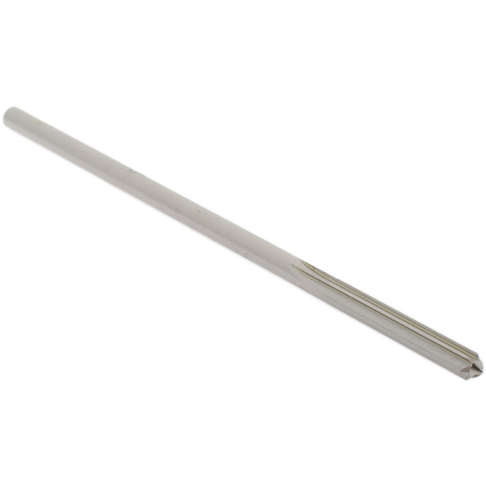Hertel Reamers 433-0.1640 Chucking Reamer 0.1640" Dia, 4-1/2" OAL, 1-1/8" Flute Length, Straight Flute, Straight-Cylindrical Shank, HSS