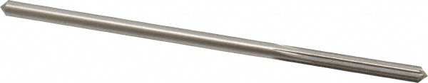 Hertel Reamers 433-0.1785 Chucking Reamer 0.1785" Dia, 4-1/2" OAL, 1-1/8" Flute Length, Straight Flute, Straight-Cylindrical Shank, HSS