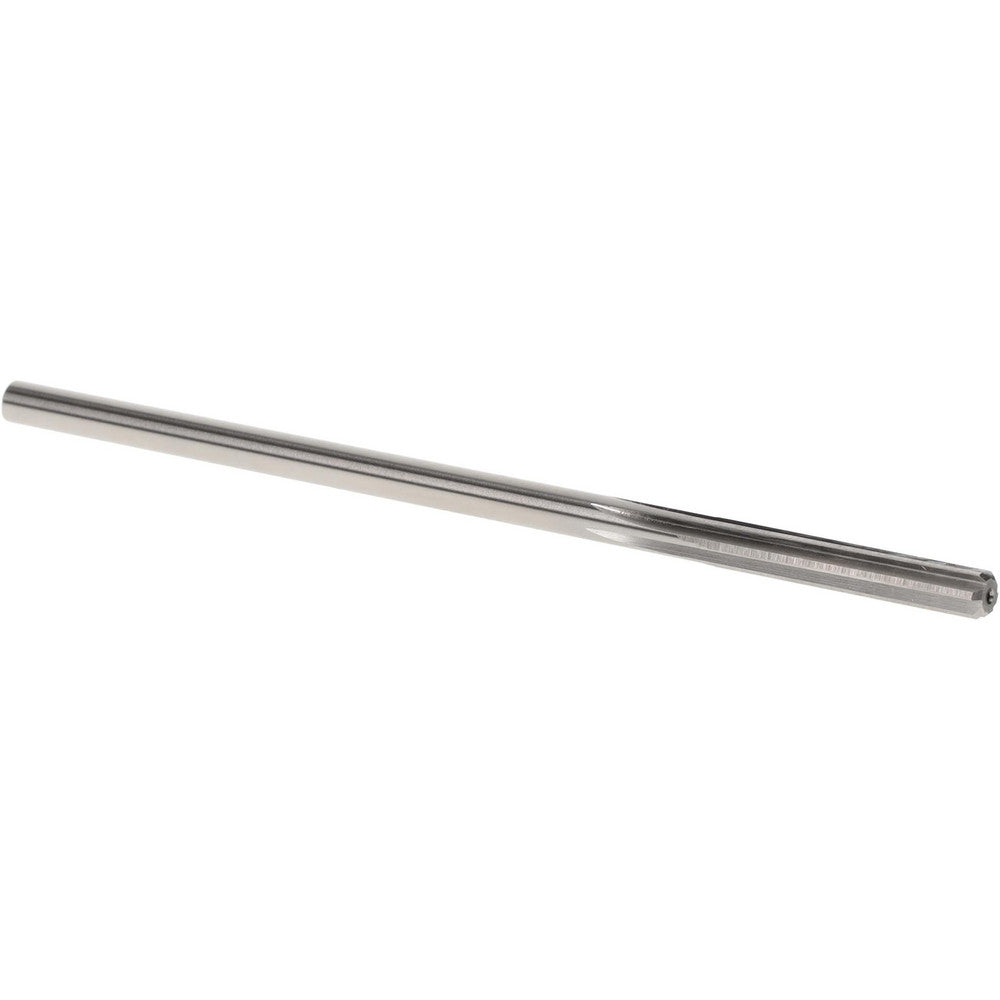 Hertel Reamers 433-0.1860 Chucking Reamer 0.1860" Dia, 4-1/2" OAL, 1-1/8" Flute Length, Straight Flute, Straight-Cylindrical Shank, HSS