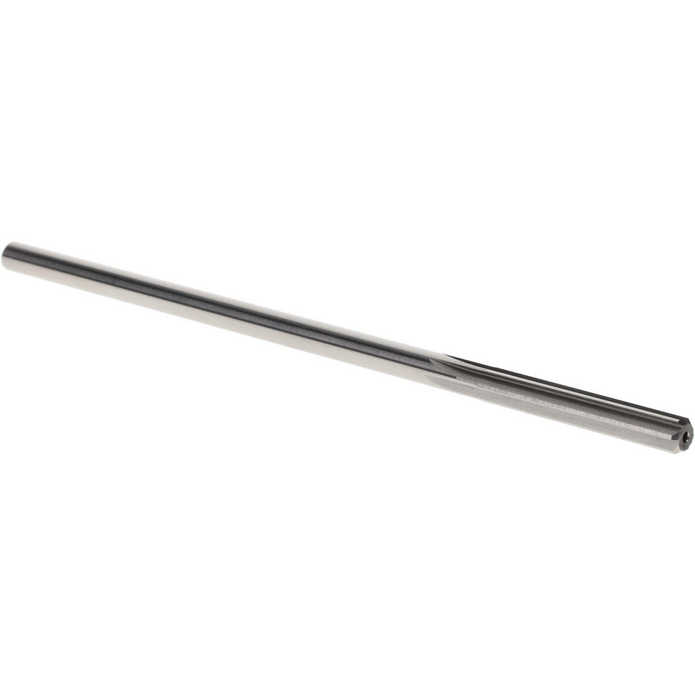 Hertel Reamers 433-0.2320 Chucking Reamer 0.2320" Dia, 6" OAL, 1-1/2" Flute Length, Straight Flute, Straight-Cylindrical Shank, HSS