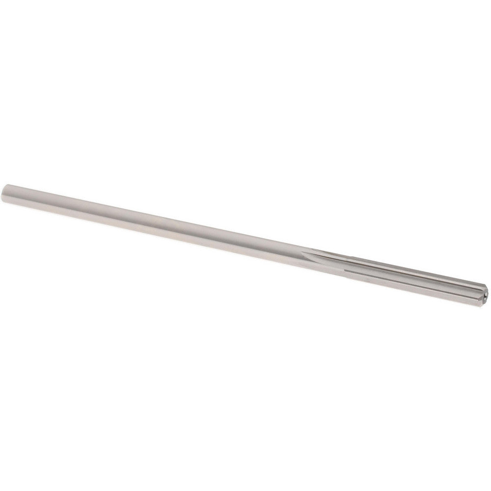 Hertel Reamers 433-0.2360 Chucking Reamer 0.2360" Dia, 6" OAL, 1-1/2" Flute Length, Straight Flute, Straight-Cylindrical Shank, HSS