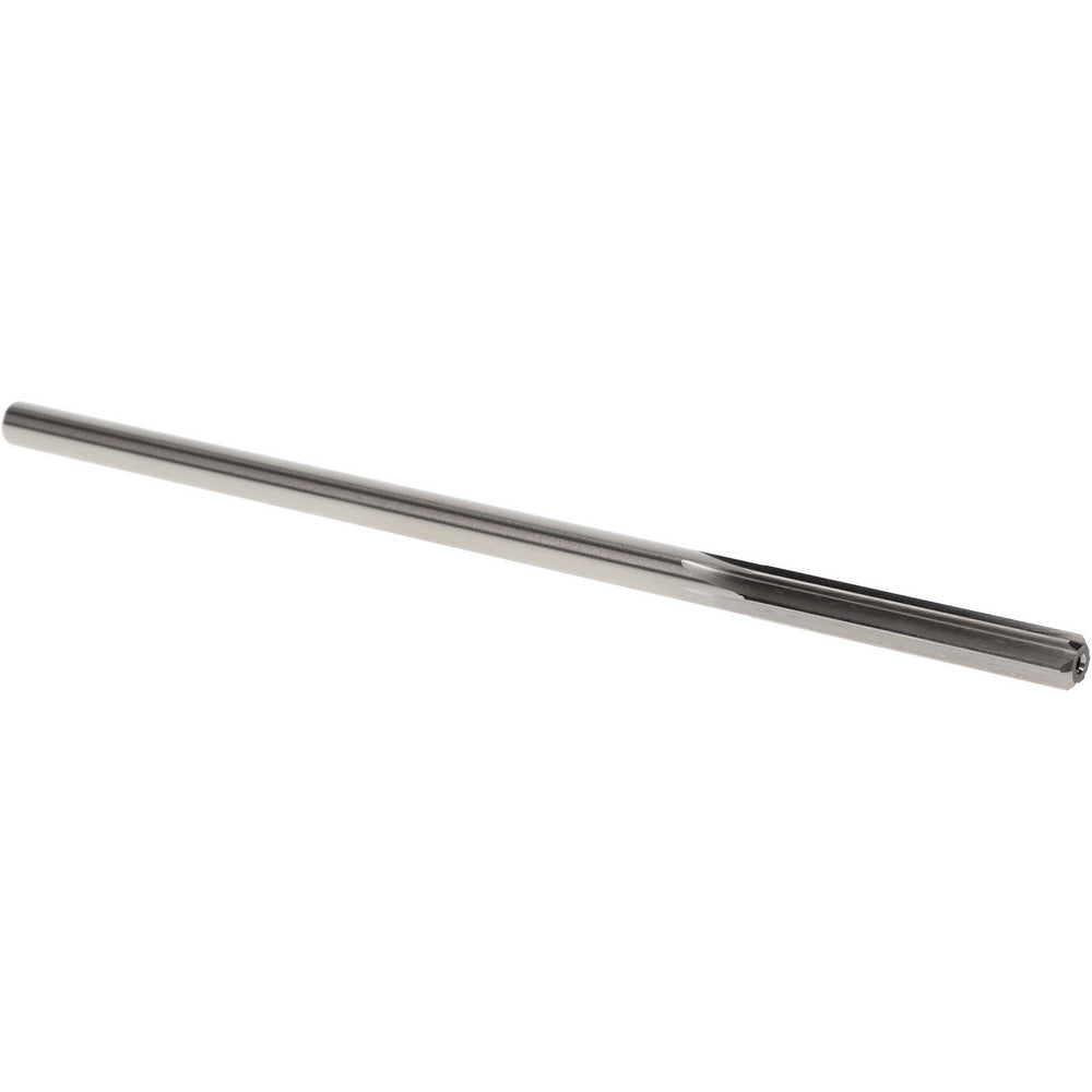 Hertel Reamers 433-0.2375 Chucking Reamer 0.2375" Dia, 6" OAL, 1-1/2" Flute Length, Straight Flute, Straight-Cylindrical Shank, HSS