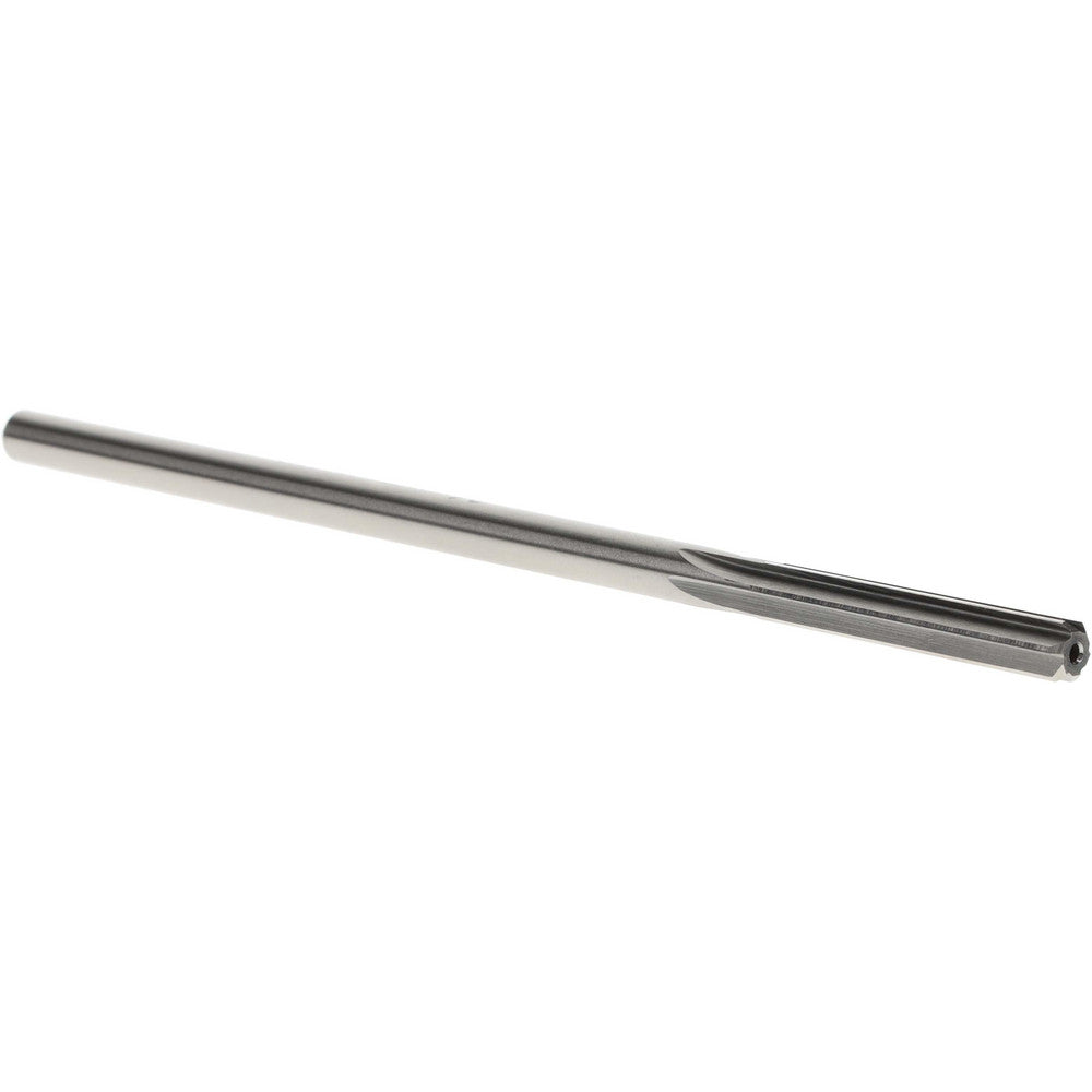 Hertel Reamers 433-0.2560 Chucking Reamer 0.2560" Dia, 6" OAL, 1-1/2" Flute Length, Straight Flute, Straight-Cylindrical Shank, HSS