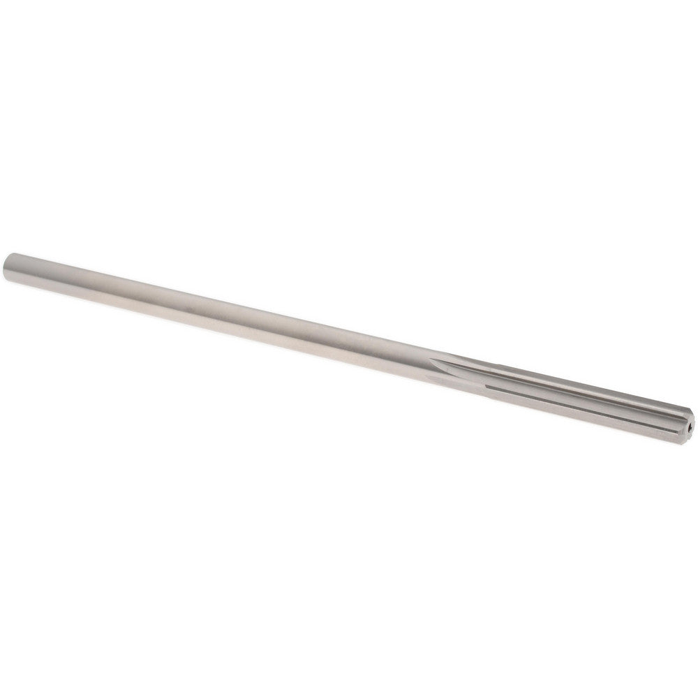 Hertel Reamers 433-0.2580 Chucking Reamer 0.2580" Dia, 6" OAL, 1-1/2" Flute Length, Straight Flute, Straight-Cylindrical Shank, HSS