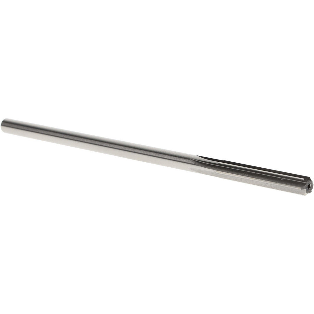 Hertel Reamers 433-0.2590 Chucking Reamer 0.2590" Dia, 6" OAL, 1-1/2" Flute Length, Straight Flute, Straight-Cylindrical Shank, HSS