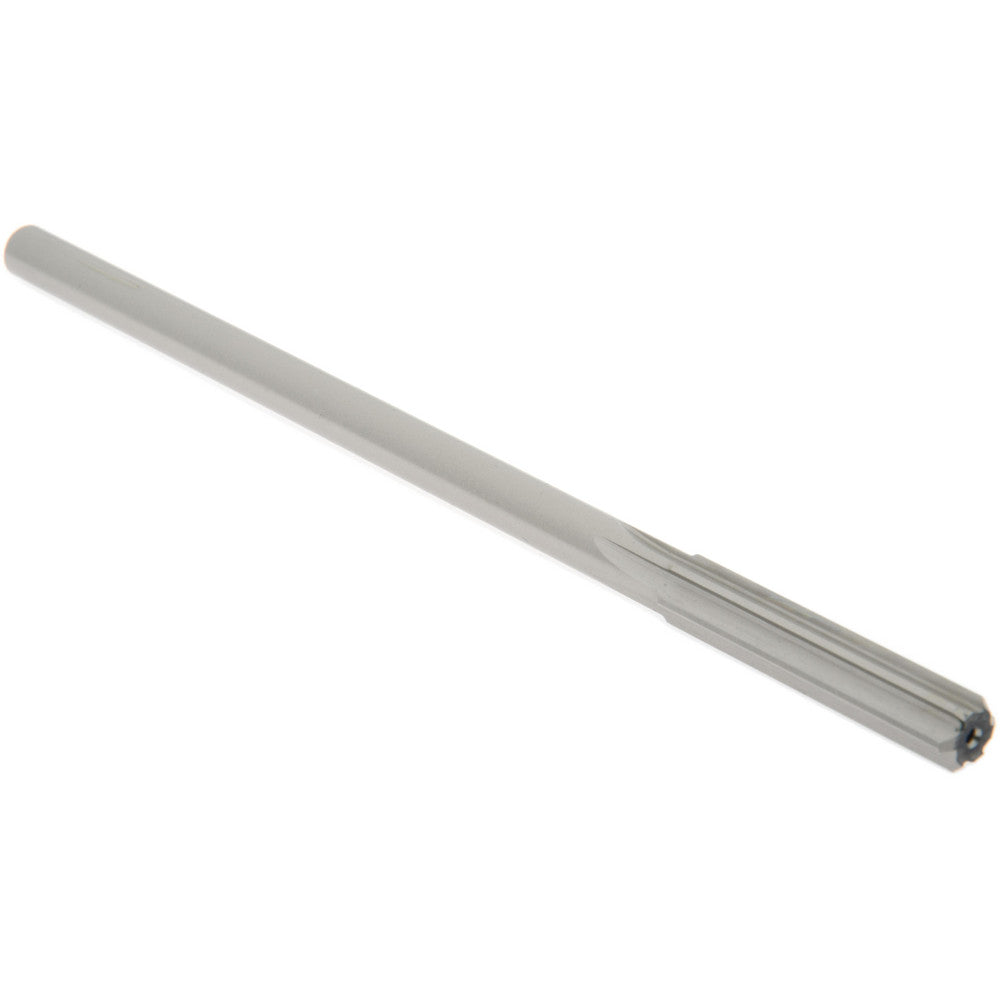 Hertel Reamers 433-0.3470 Chucking Reamer 0.3470" Dia, 6" OAL, 1-1/2" Flute Length, Straight Flute, Straight-Cylindrical Shank, HSS