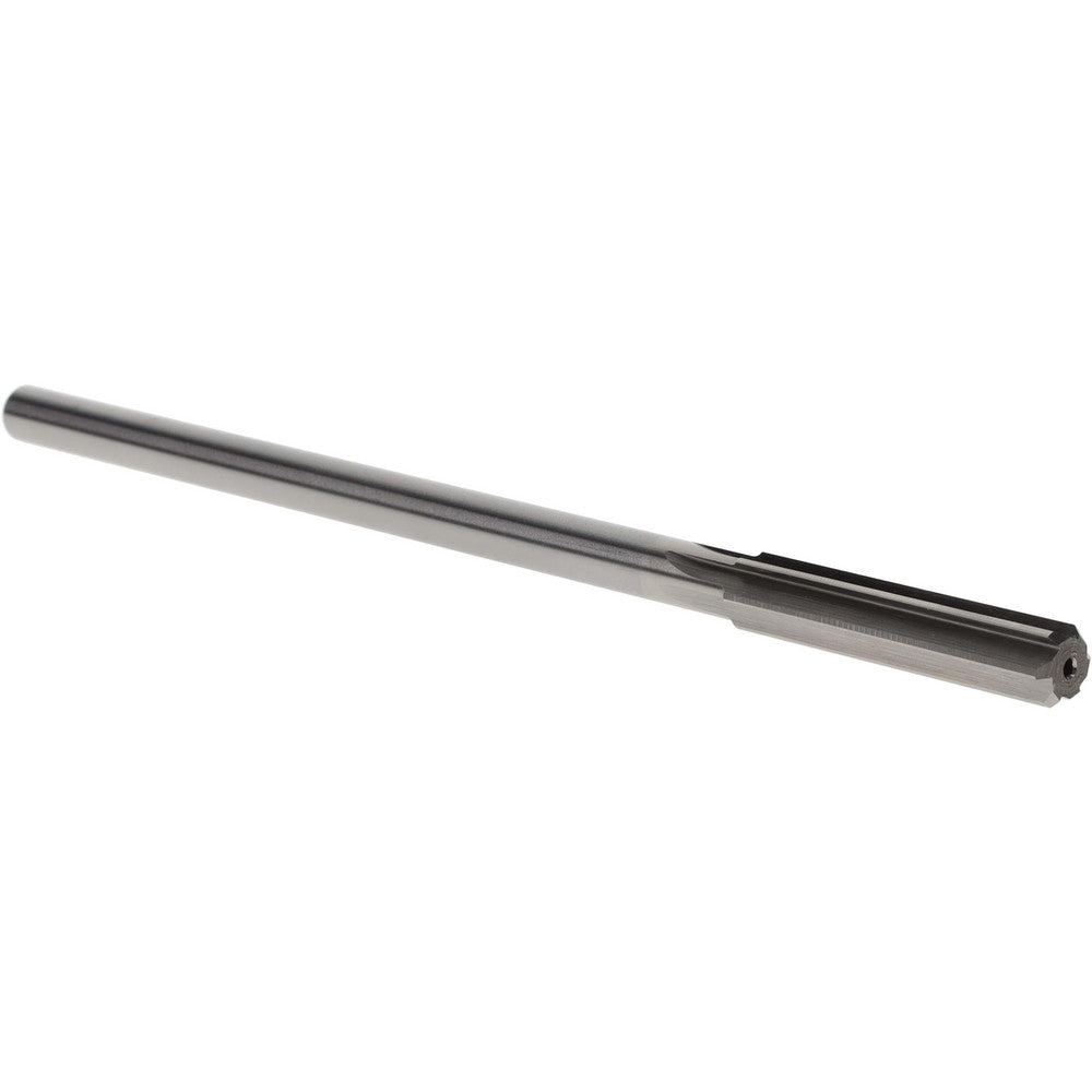 Hertel Reamers 433-0.3690 Chucking Reamer 0.3690" Dia, 7" OAL, 1-3/4" Flute Length, Straight Flute, Straight-Cylindrical Shank, HSS