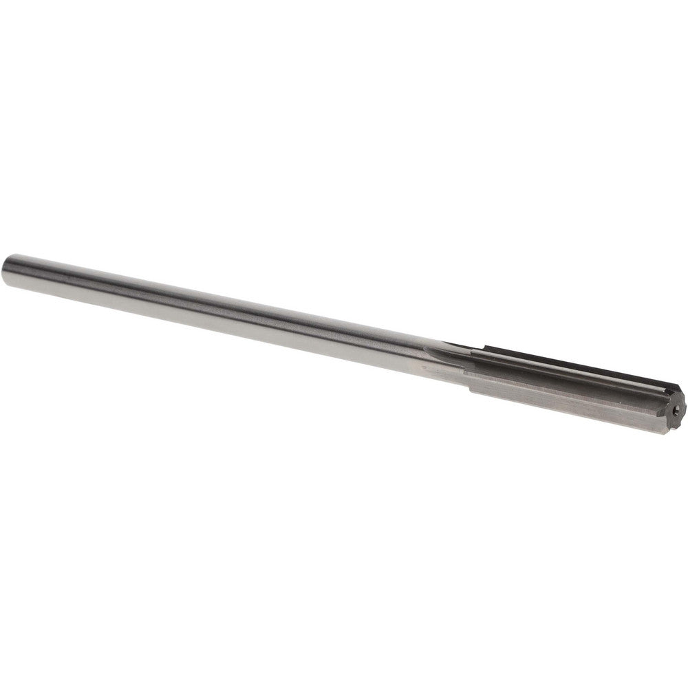Hertel Reamers 433-0.3830 Chucking Reamer 0.3830" Dia, 7" OAL, 1-3/4" Flute Length, Straight Flute, Straight-Cylindrical Shank, HSS