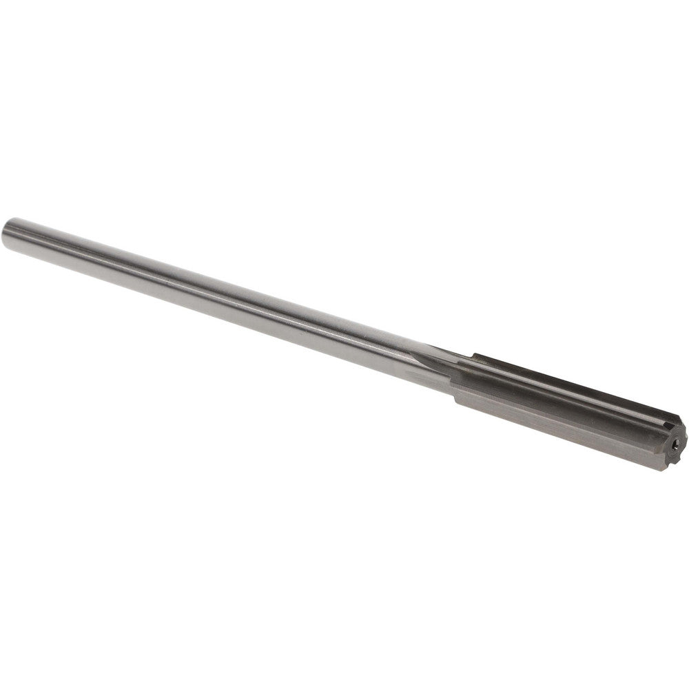 Hertel Reamers 433-0.3960 Chucking Reamer 0.3960" Dia, 7" OAL, 1-3/4" Flute Length, Straight Flute, Straight-Cylindrical Shank, HSS