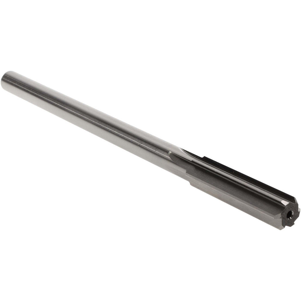 Hertel Reamers 433-0.4400 Chucking Reamer 0.4400" Dia, 7" OAL, 1-3/4" Flute Length, Straight Flute, Straight-Cylindrical Shank, HSS