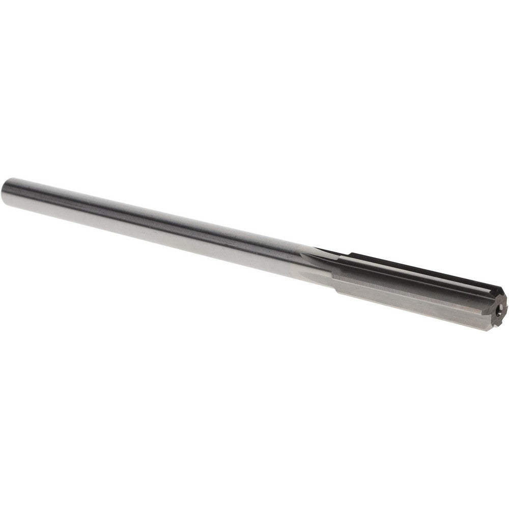 Hertel Reamers 433-0.4430 Chucking Reamer 0.4430" Dia, 7" OAL, 1-3/4" Flute Length, Straight Flute, Straight-Cylindrical Shank, HSS