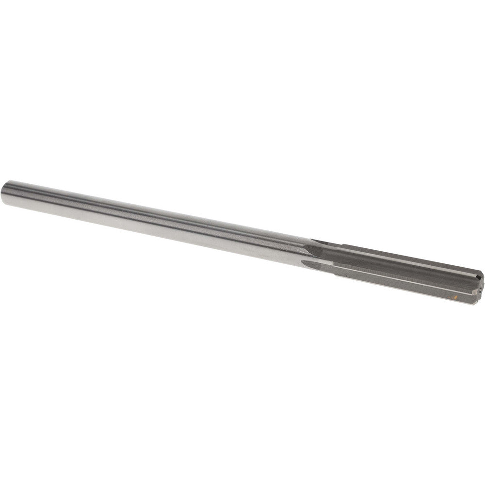 Hertel Reamers 433-0.4710 Chucking Reamer 0.4710" Dia, 7" OAL, 1-3/4" Flute Length, Straight Flute, Straight-Cylindrical Shank, HSS