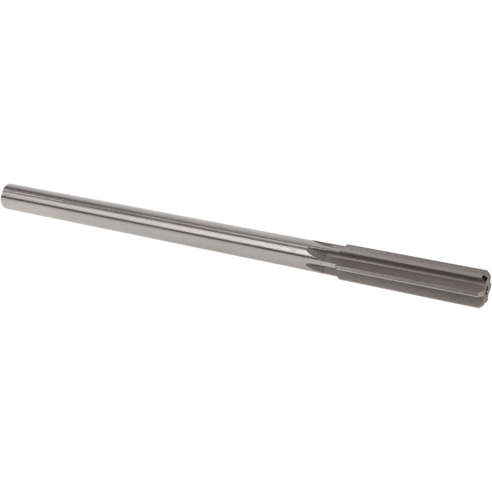Hertel Reamers 433-0.5050 Chucking Reamer 0.5050" Dia, 8" OAL, 2" Flute Length, Straight Flute, Straight-Cylindrical Shank, HSS