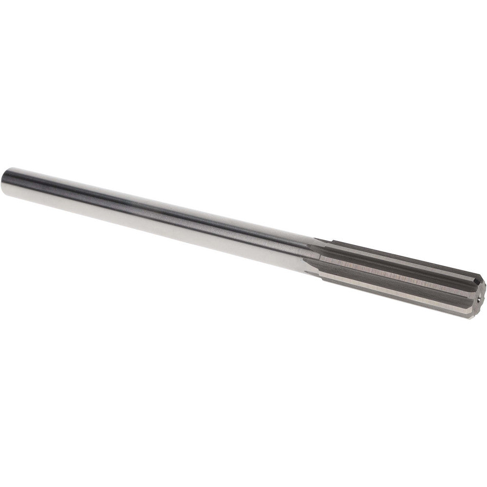 Hertel Reamers 433-0.6260 Chucking Reamer 0.6260" Dia, 9" OAL, 2-1/4" Flute Length, Straight Flute, Straight-Cylindrical Shank, HSS