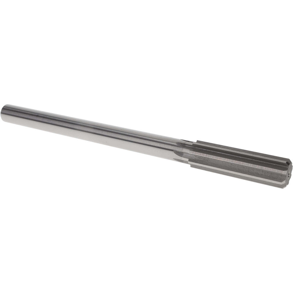 Hertel Reamers 433-0.7510 Chucking Reamer 0.7510" Dia, 9-1/2" OAL, 2-1/2" Flute Length, Straight Flute, Straight-Cylindrical Shank, HSS