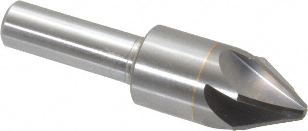 M.A. Ford 78062501 Countersink 5/8" Head Dia, 60.00 deg Included Angle, 6 Flute, Solid Carbide, Right Hand Cut