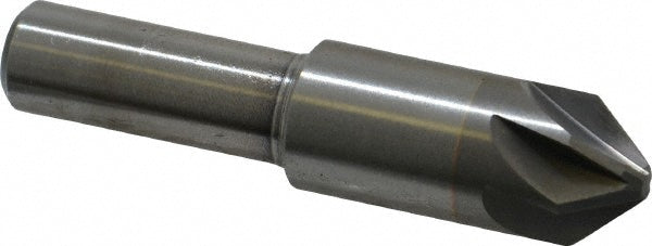 M.A. Ford 78050002 Countersink 1/2" Head Dia, 82.00 deg Included Angle, 6 Flute, Solid Carbide, Right Hand Cut