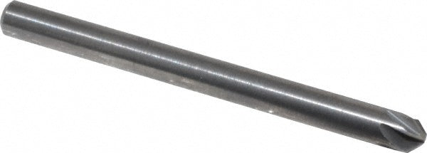 M.A. Ford 78012503 Countersink 1/8" Head Dia, 90.00 deg Included Angle, 6 Flute, Solid Carbide, Right Hand Cut