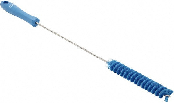 Vikan 53763 Tube Brush, 0.8", 19.7", Medium, Blue