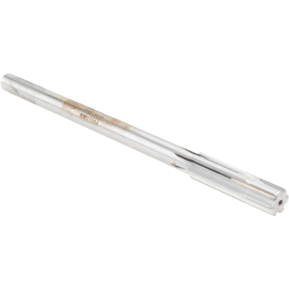 Rock River Tool Inc. 240017 Chucking Reamer 17/32" Dia, 8" OAL, 2" Flute Length, Straight Flute, Straight-Cylindrical Shank, Carbide-Tipped