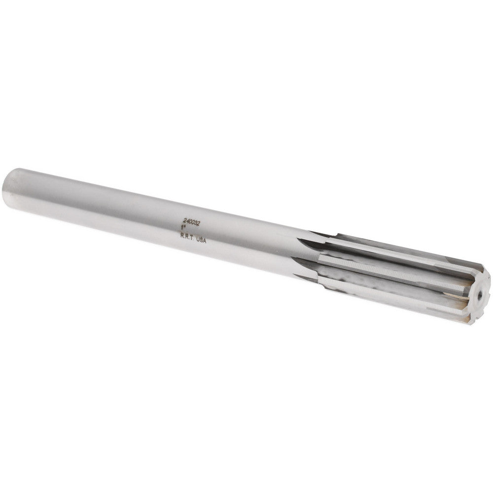 Rock River Tool Inc. 240032 Chucking Reamer 1" Dia, 10-1/2" OAL, 2-3/4" Flute Length, Straight Flute, Straight-Cylindrical Shank, Carbide-Tipped