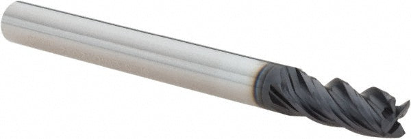 YG-1 EMB12012 Square End Mill 3/16" Dia, 7/16" LOC, 4 Flute, Solid Carbide