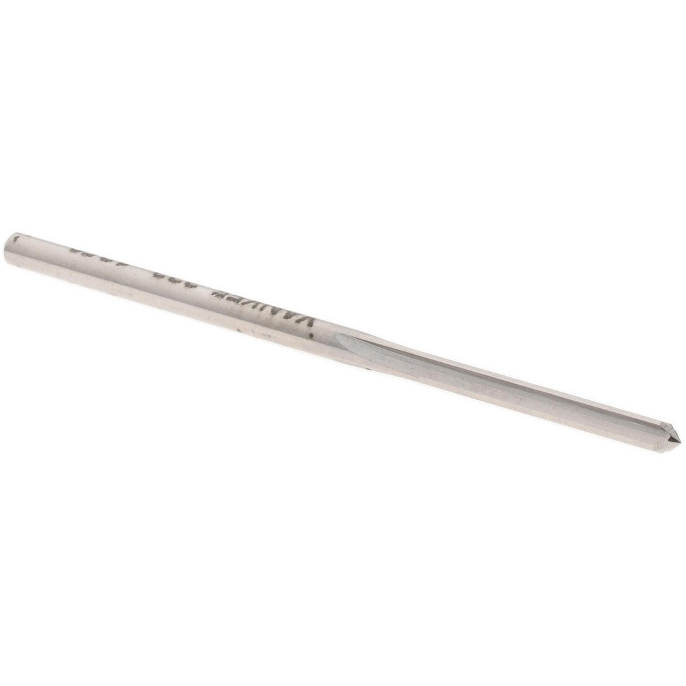 Hertel Reamers 333-0.1250 Chucking Reamer 1/8" Dia, 2-3/4" OAL, 7/8" Flute Length, Straight Flute, Straight-Cylindrical Shank, HSS